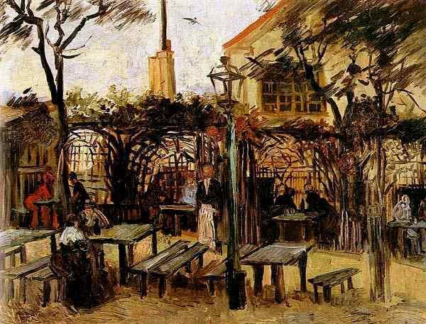 Vincent Van Gogh Terrace of a Cafe on Montmartre